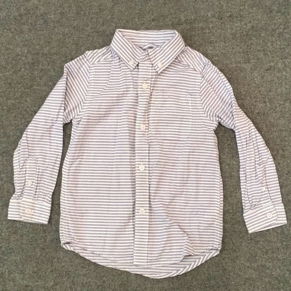 The Children's Place Other - 👍 2/$12 - The Children’s Place Boys Button Up Dress Shirt Long Sleeve Size 5T